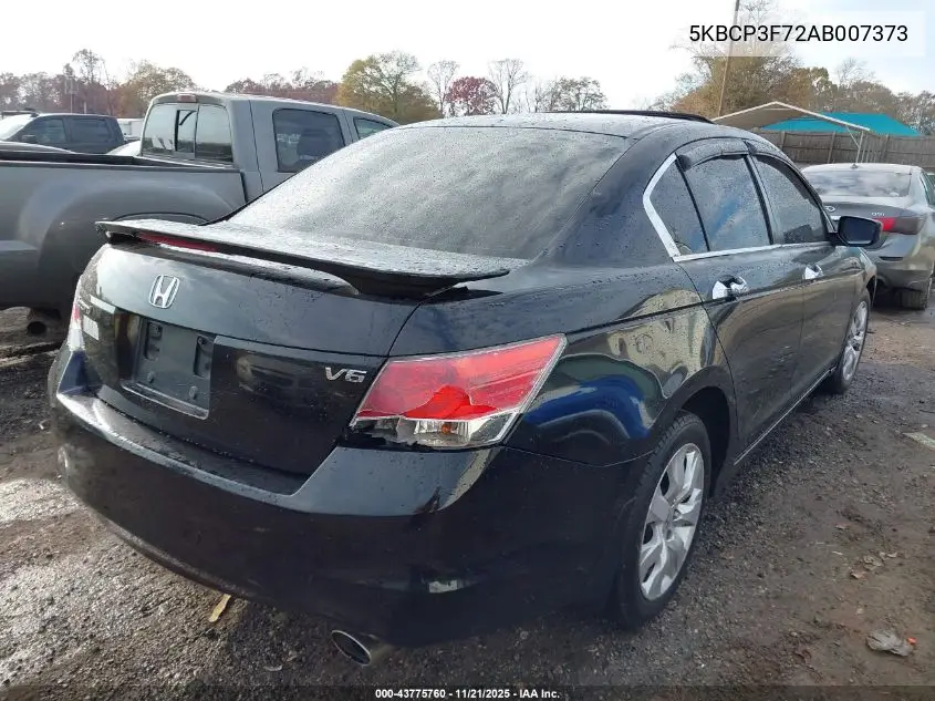5KBCP3F72AB007373 2010 Honda Accord 3.5 Ex
