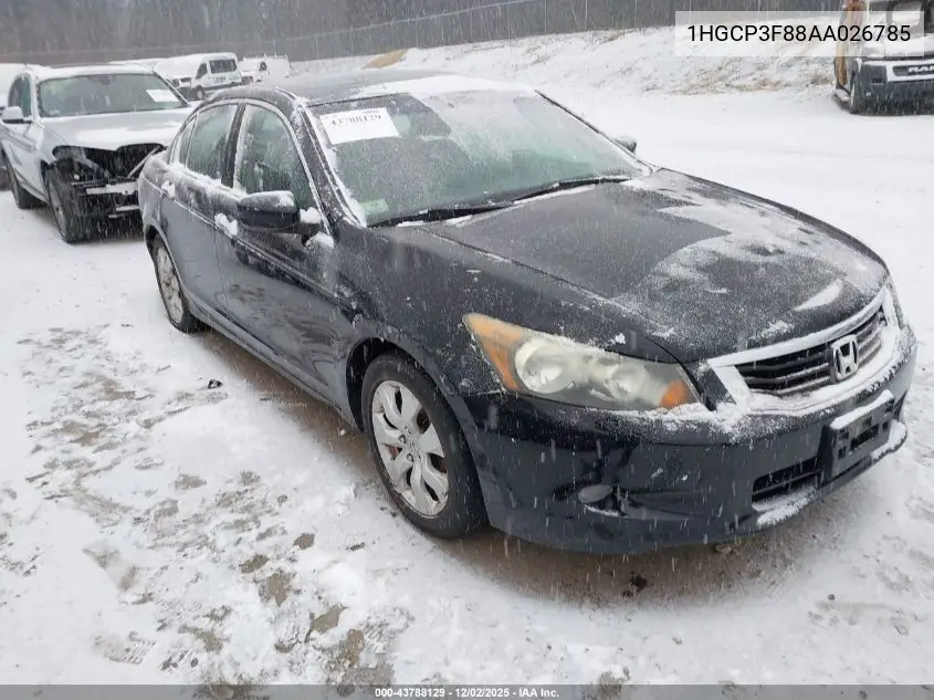 1HGCP3F88AA026785 2010 Honda Accord 3.5 Ex-L