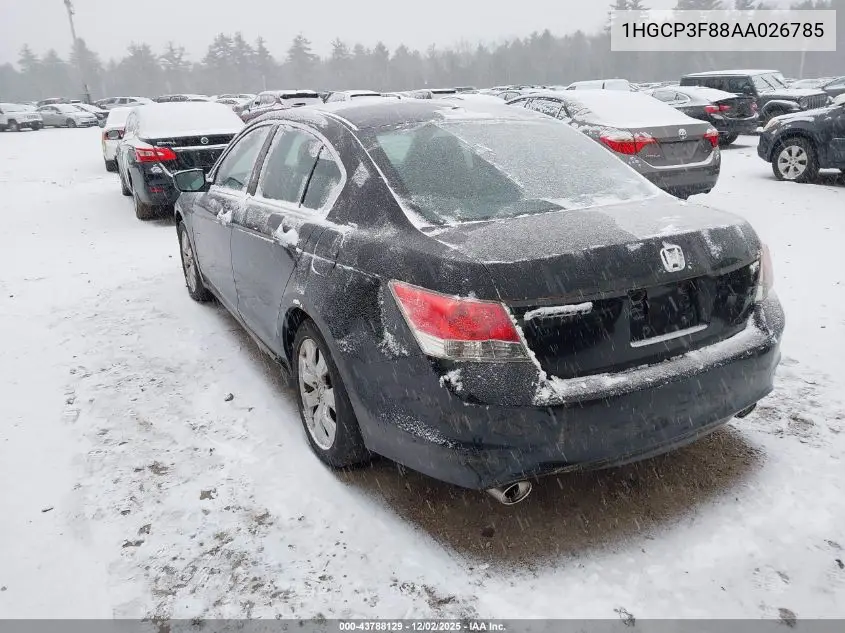 1HGCP3F88AA026785 2010 Honda Accord 3.5 Ex-L