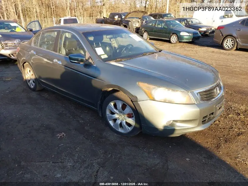 1HGCP3F89AA023362 2010 Honda Accord 3.5 Ex-L