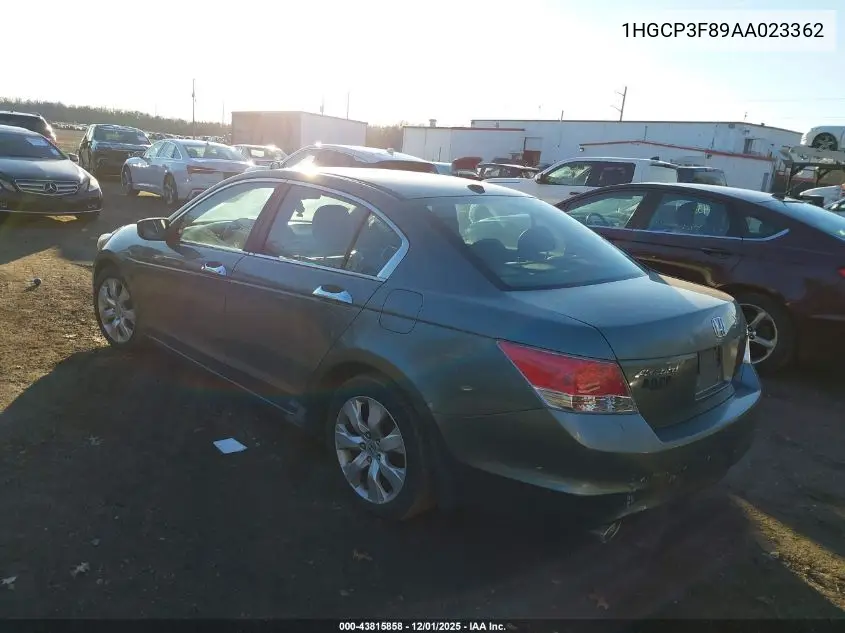 1HGCP3F89AA023362 2010 Honda Accord 3.5 Ex-L
