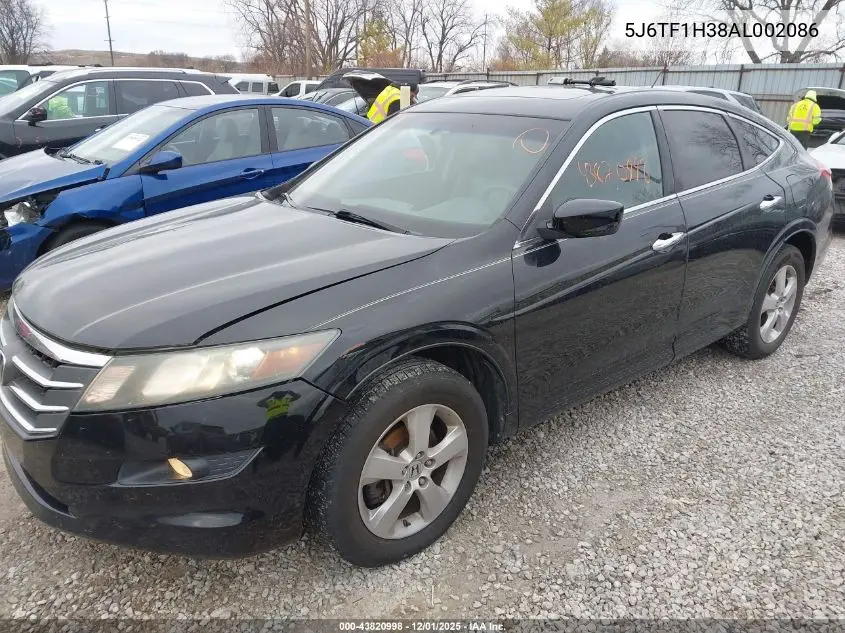 5J6TF1H38AL002086 2010 Honda Accord Crosstour Ex