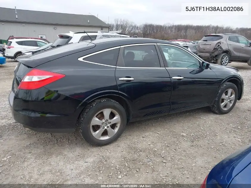 5J6TF1H38AL002086 2010 Honda Accord Crosstour Ex