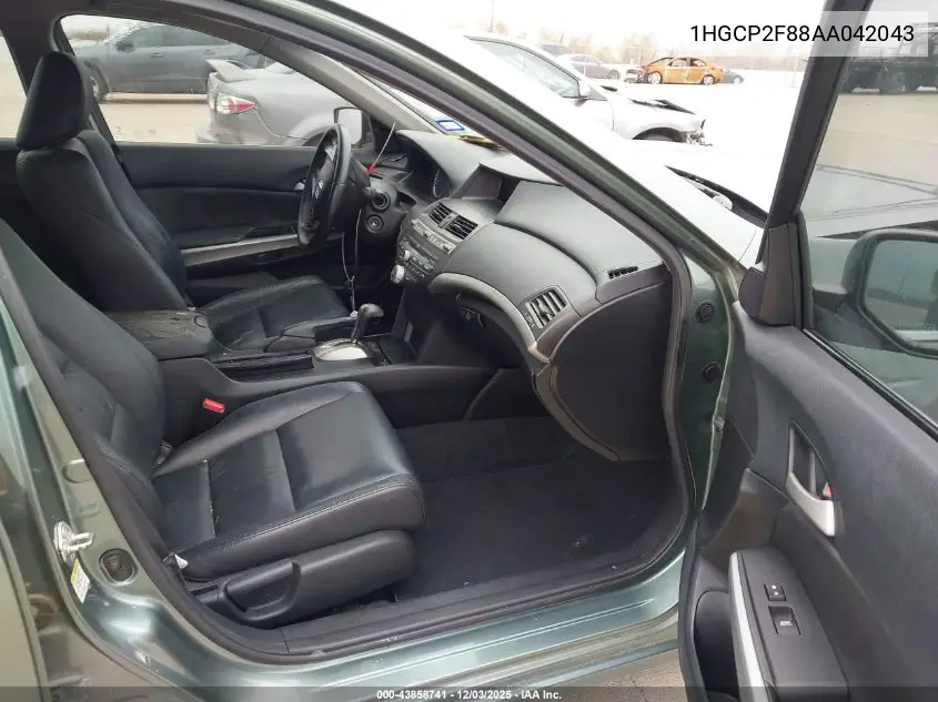 1HGCP2F88AA042043 2010 Honda Accord 2.4 Ex-L