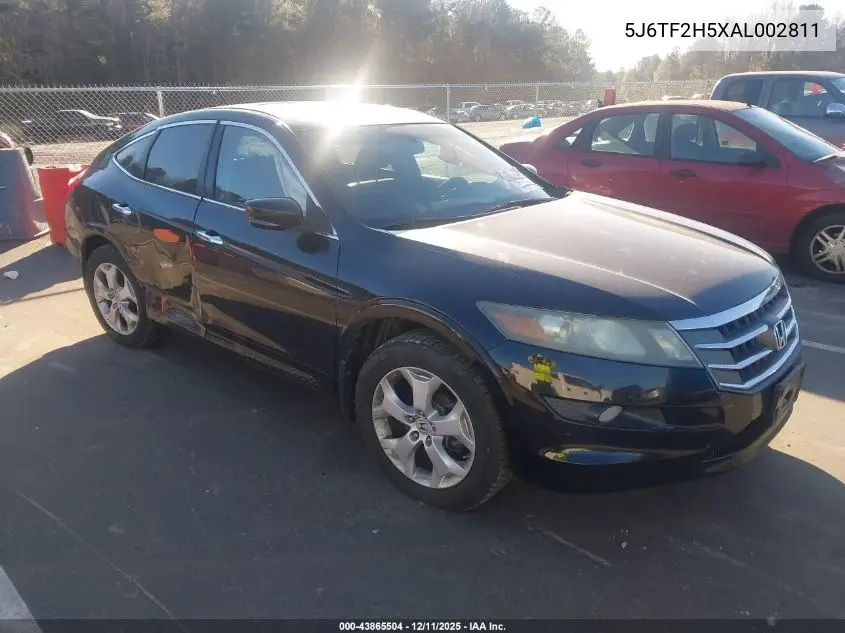 5J6TF2H5XAL002811 2010 Honda Accord Crosstour Ex-L