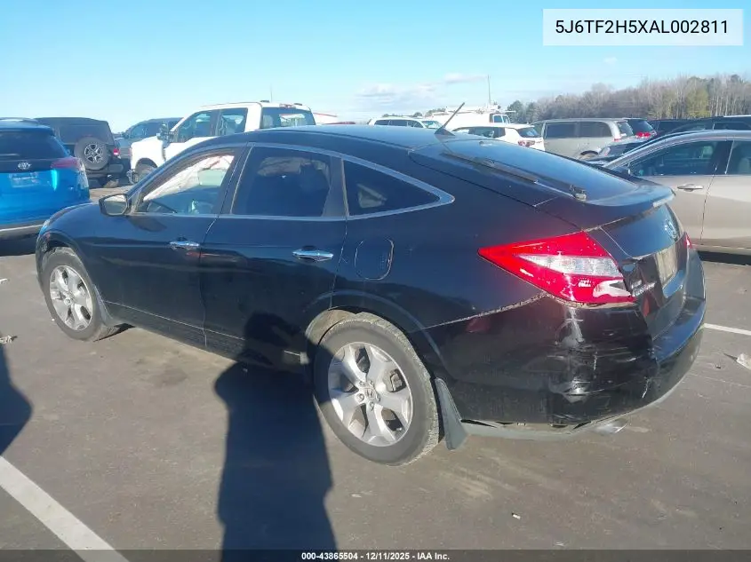 5J6TF2H5XAL002811 2010 Honda Accord Crosstour Ex-L