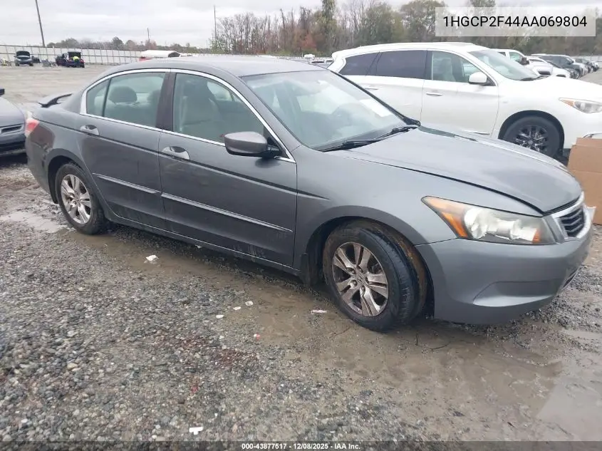 1HGCP2F44AA069804 2010 Honda Accord 2.4 Lx-P