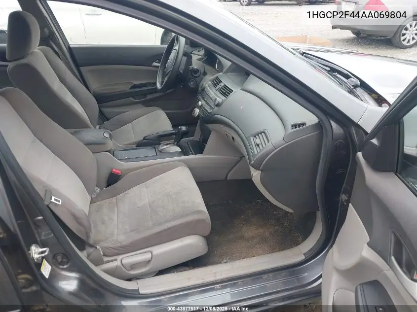 1HGCP2F44AA069804 2010 Honda Accord 2.4 Lx-P