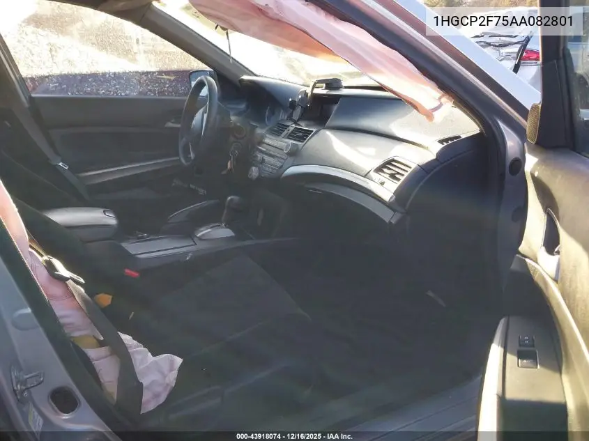 1HGCP2F75AA082801 2010 Honda Accord 2.4 Ex