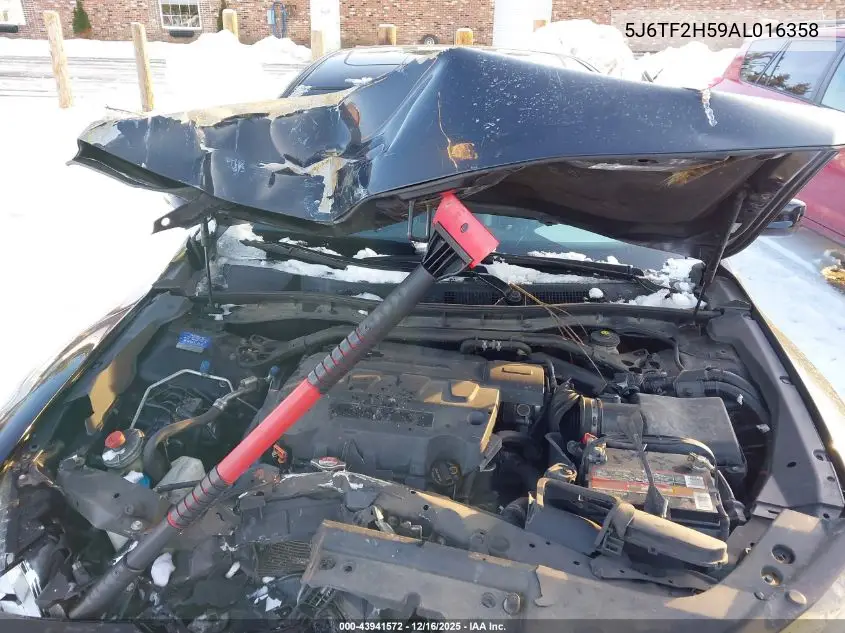 5J6TF2H59AL016358 2010 Honda Accord Crosstour Ex-L