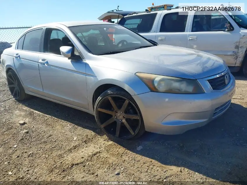 1HGCP2F32AA062678 2010 Honda Accord 2.4 Lx