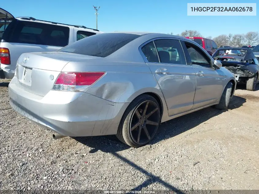 1HGCP2F32AA062678 2010 Honda Accord 2.4 Lx