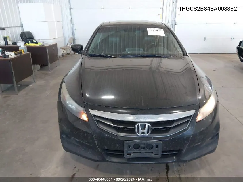 1HGCS2B84BA008882 2011 Honda Accord 3.5 Ex-L