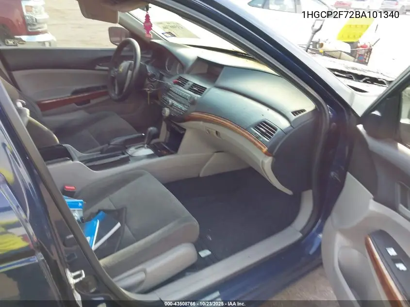 1HGCP2F72BA101340 2011 Honda Accord 2.4 Ex
