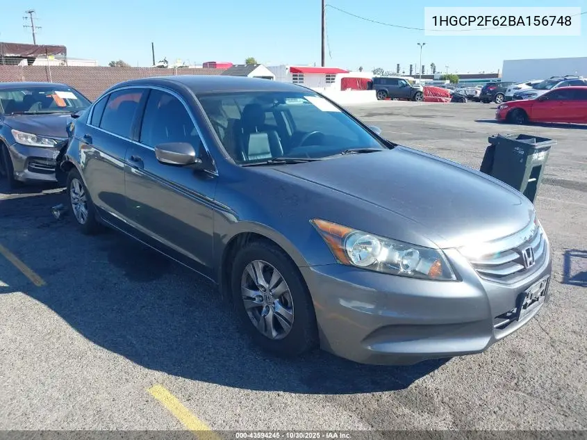 1HGCP2F62BA156748 2011 Honda Accord 2.4 Se