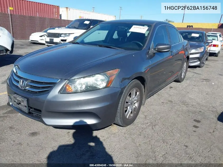 1HGCP2F62BA156748 2011 Honda Accord 2.4 Se