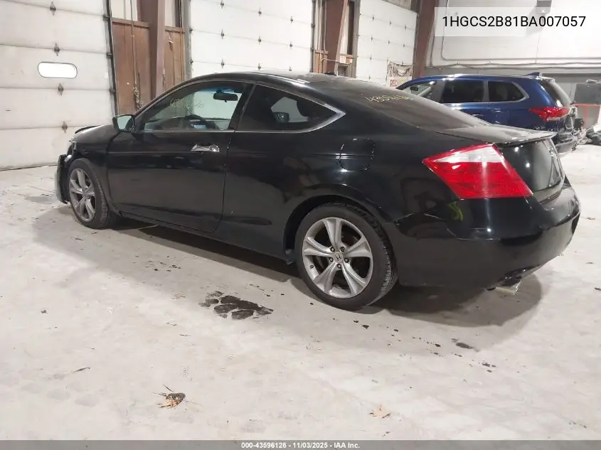 1HGCS2B81BA007057 2011 Honda Accord 3.5 Ex-L