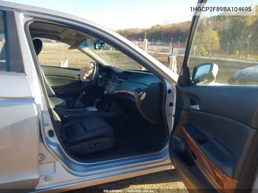 1HGCP2F89BA104695 2011 Honda Accord 2.4 Ex-L