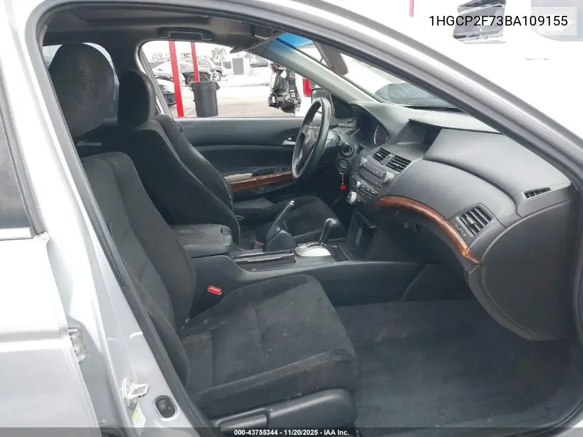 1HGCP2F73BA109155 2011 Honda Accord 2.4 Ex