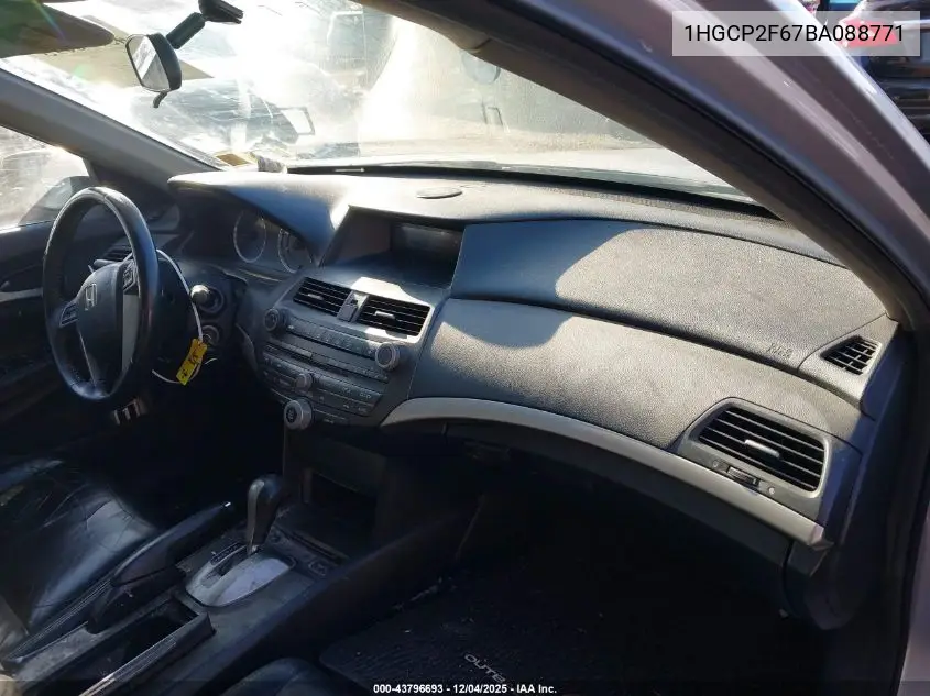 1HGCP2F67BA088771 2011 Honda Accord 2.4 Se