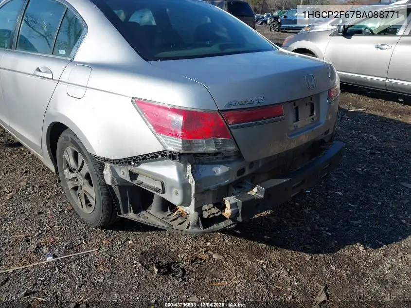 1HGCP2F67BA088771 2011 Honda Accord 2.4 Se