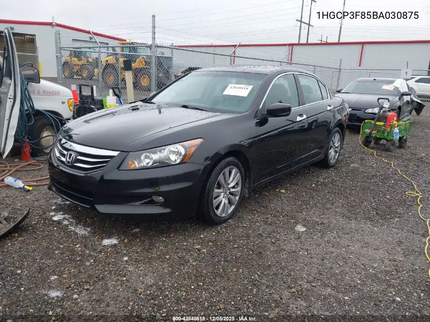 1HGCP3F85BA030875 2011 Honda Accord 3.5 Ex-L