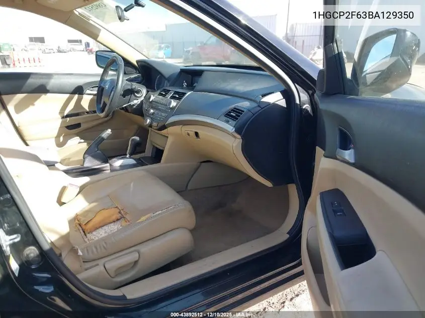 1HGCP2F63BA129350 2011 Honda Accord 2.4 Se