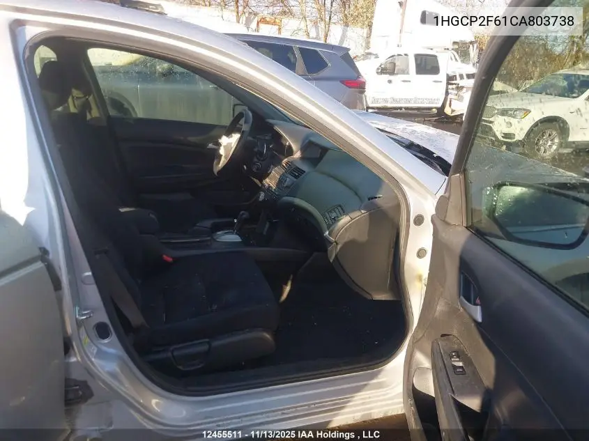 1HGCP2F61CA803738 2012 Honda Accord Se