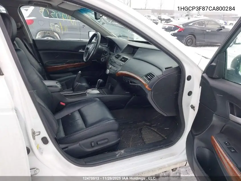 1HGCP3F87CA800284 2012 Honda Accord Exl