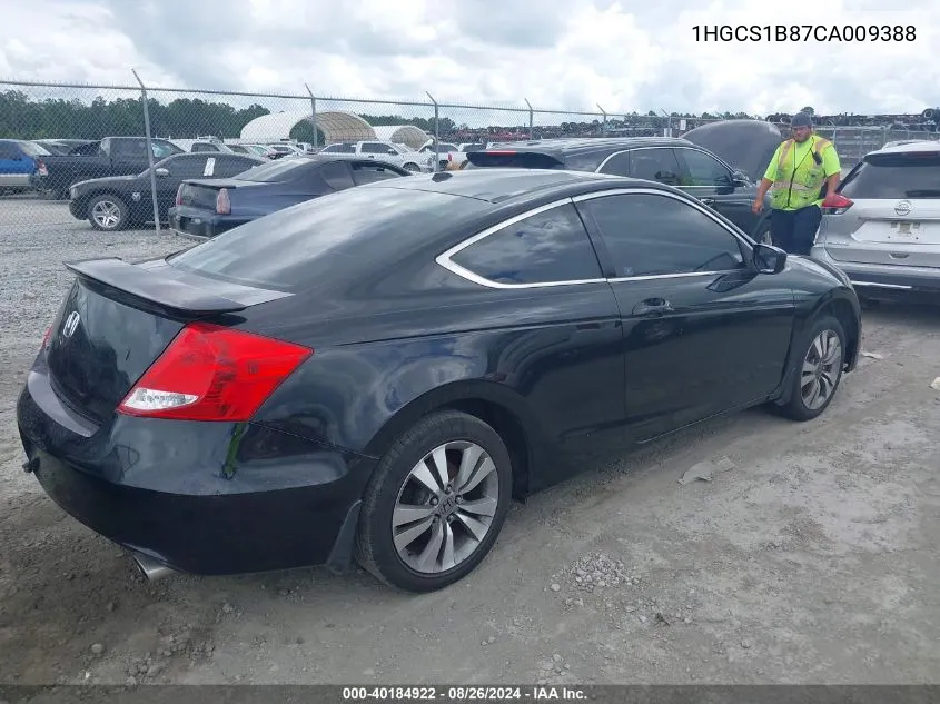 1HGCS1B87CA009388 2012 Honda Accord 2.4 Ex-L