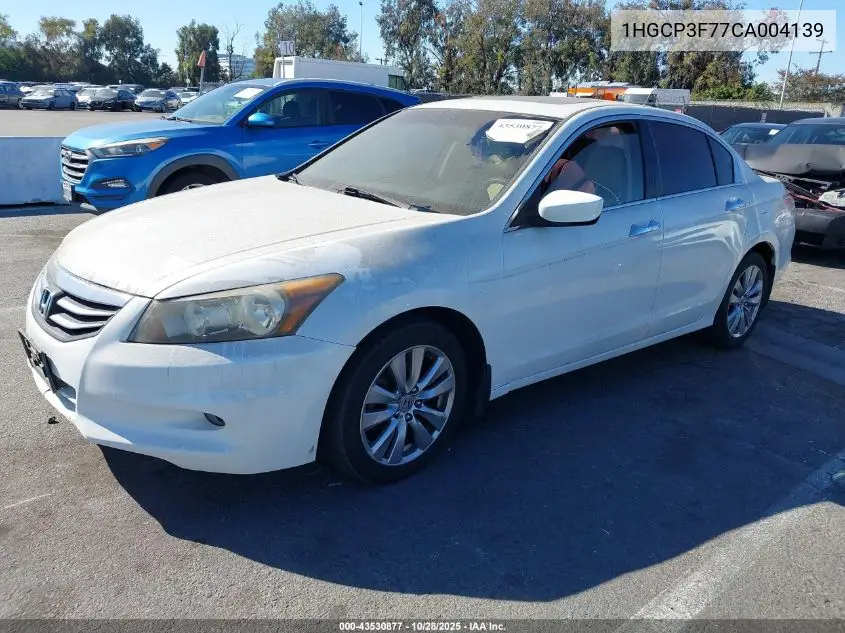1HGCP3F77CA004139 2012 Honda Accord 3.5 Ex
