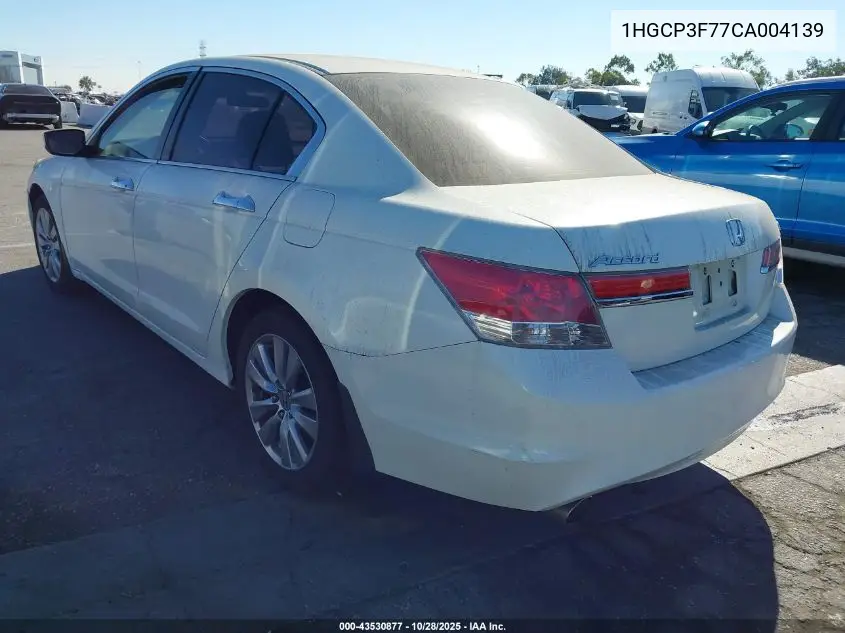 1HGCP3F77CA004139 2012 Honda Accord 3.5 Ex