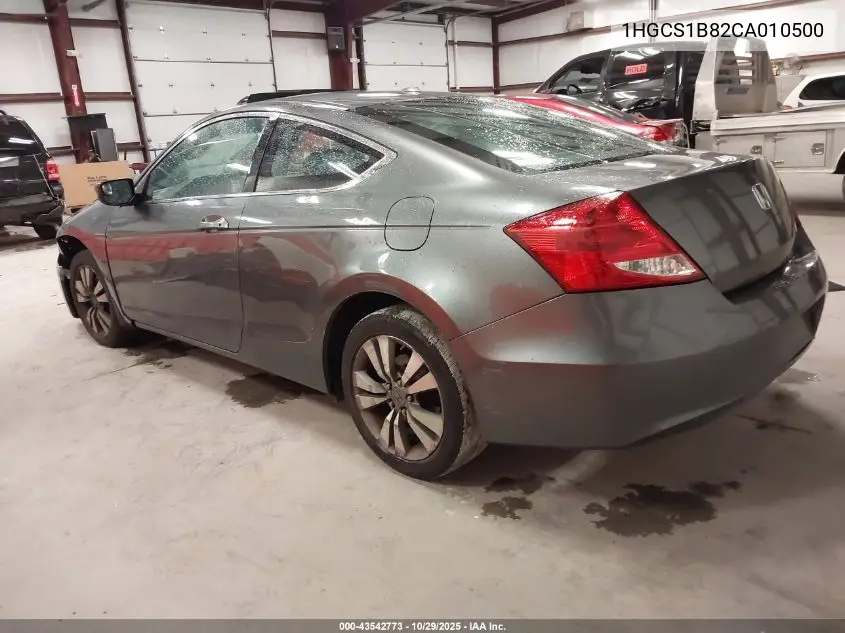 1HGCS1B82CA010500 2012 Honda Accord Exl