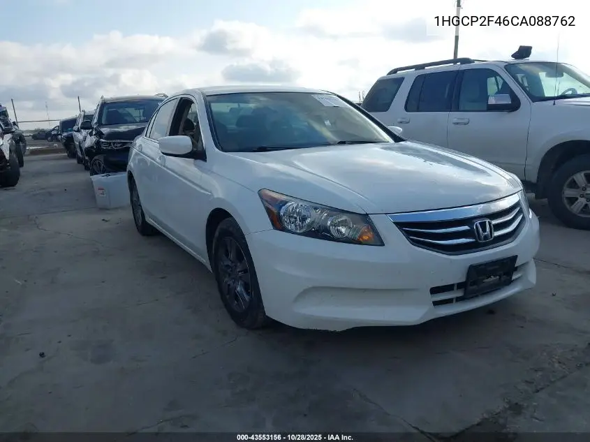 1HGCP2F46CA088762 2012 Honda Accord 2.4 Lx-P