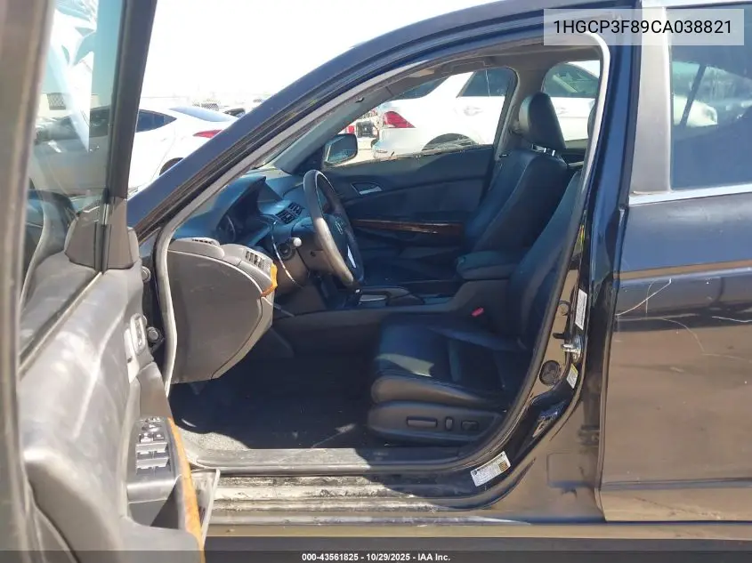 1HGCP3F89CA038821 2012 Honda Accord 3.5 Ex-L