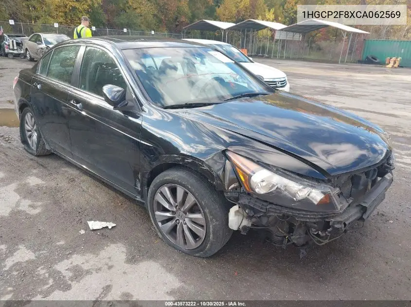 1HGCP2F8XCA062569 2012 Honda Accord 2.4 Ex-L
