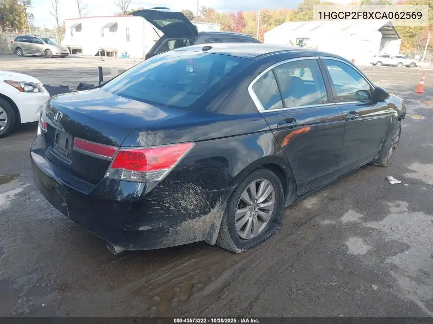 1HGCP2F8XCA062569 2012 Honda Accord 2.4 Ex-L