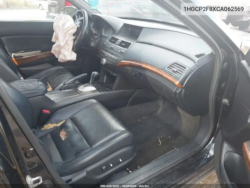 1HGCP2F8XCA062569 2012 Honda Accord 2.4 Ex-L