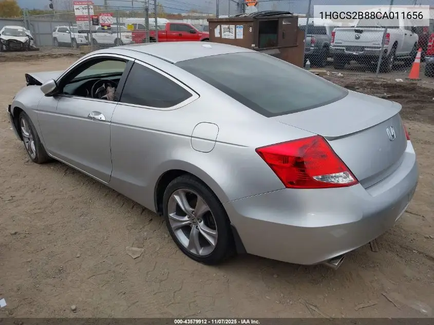 1HGCS2B88CA011656 2012 Honda Accord 3.5 Ex-L