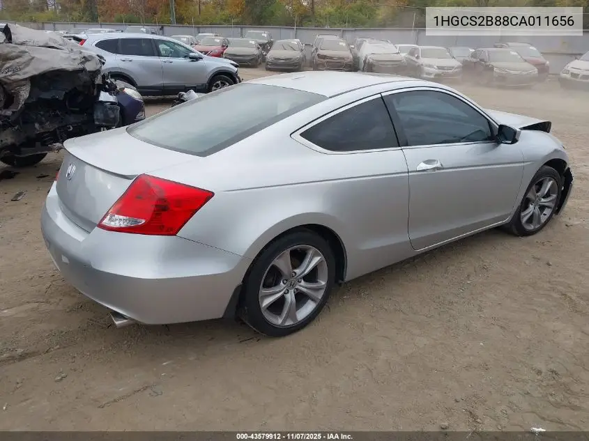 1HGCS2B88CA011656 2012 Honda Accord 3.5 Ex-L