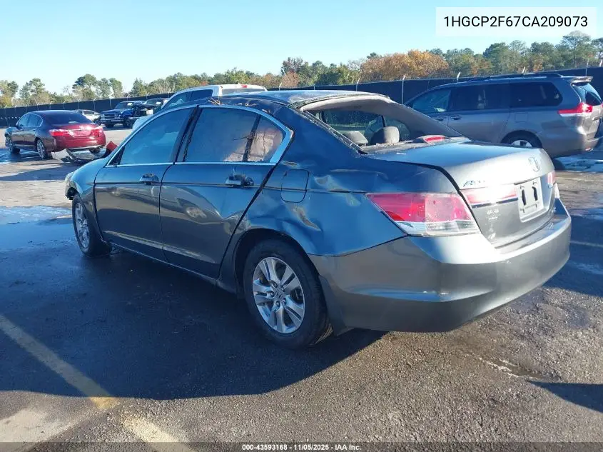 1HGCP2F67CA209073 2012 Honda Accord 2.4 Se