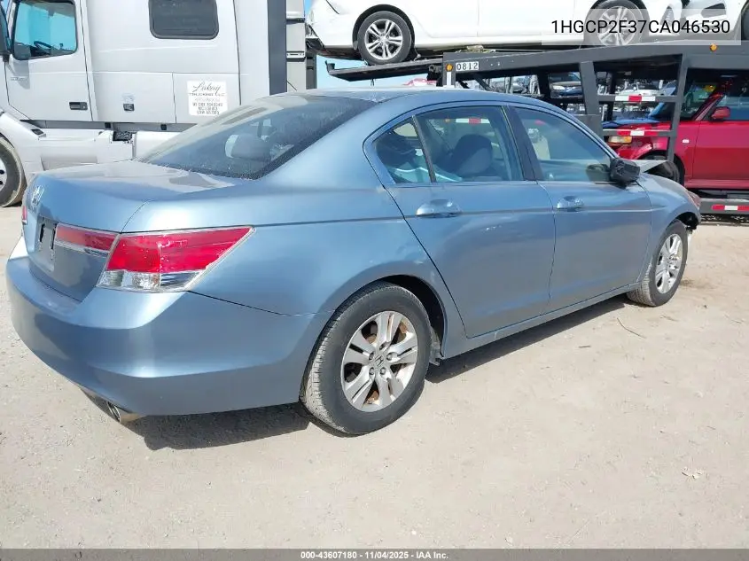1HGCP2F37CA046530 2012 Honda Accord 2.4 Lx