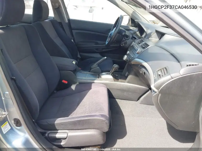 1HGCP2F37CA046530 2012 Honda Accord 2.4 Lx