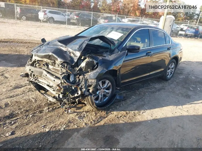 1HGCP2F62CA187046 2012 Honda Accord 2.4 Se