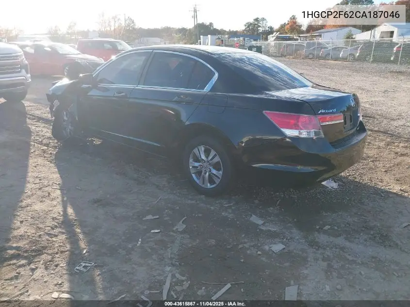 1HGCP2F62CA187046 2012 Honda Accord 2.4 Se