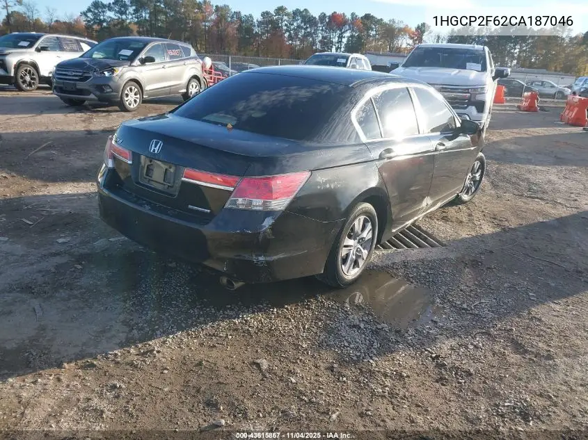 1HGCP2F62CA187046 2012 Honda Accord 2.4 Se