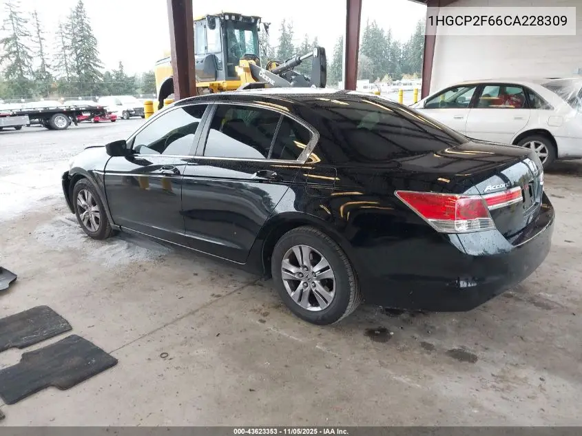 1HGCP2F66CA228309 2012 Honda Accord 2.4 Se