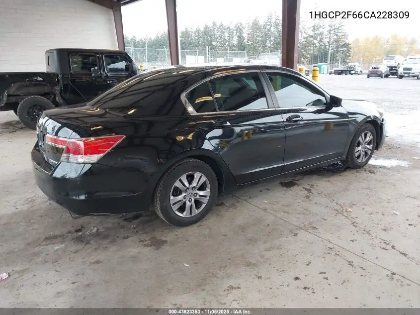 1HGCP2F66CA228309 2012 Honda Accord 2.4 Se