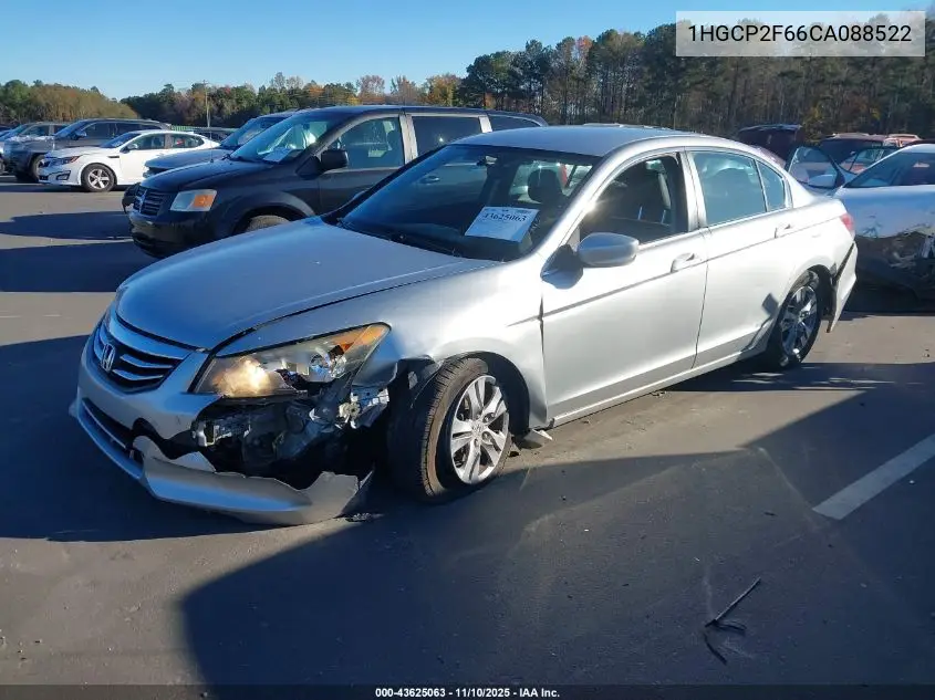 1HGCP2F66CA088522 2012 Honda Accord 2.4 Se