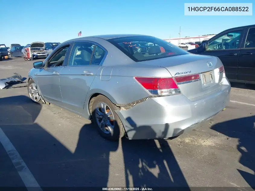 1HGCP2F66CA088522 2012 Honda Accord 2.4 Se